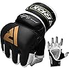 RDX-Guantes-MMA-para-Artes-Marciales-Entrenamiento-Cuero-Kickboxing-Guantillas-Bueno-para-Muay-Thai-Saco-de-Boxeo-Lucha-Libre-Combate-Training-Sparring-y-Grappling