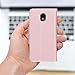 ProCase Galaxy J7 2018 Wallet Case, Galaxy J7 Aero/J7 Star/J7 Top/J7 Crown/J7 Aura/J7 Refine/J7 Eon Folding Flip Kickstand Case Protective Book Cover with Card Holders Mirror Wristlet -Pink