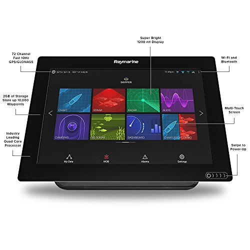 Raymarine-Axiom-9-Fish-Finder-with-built-in-GPS-Wifi-CHIRP-Sonar-and-RealVision-3D-with-Navionics