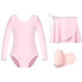Stelle Ballet Leotards for Girls Toddler Dance Dress Outfit Combo with Skirt and Tights (Toddler/Little Kid/Big Kid)