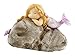 Top Collection Miniature Fairy Garden and Terrarium Little Mermaid on Rock Statue