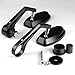 Astra Depot 2X Adjustable Heavy Duty Street Bike Bar End Mirrors 7/8