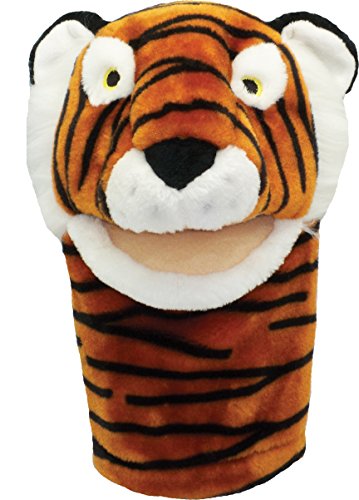 Get Ready Kids Bigmouth Animal Puppets, Set of 10