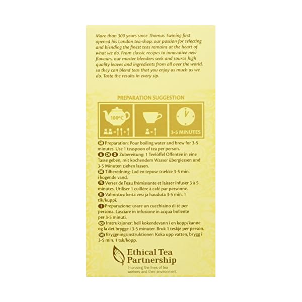 Twinings Earl Grey Tee lose in der Tee-Packung - Schwarzer Tee mit feinstem Bergamotte Aroma - erfrischender Schwarztee aus China, 200 g – Bild 3