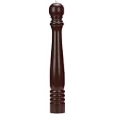 Wood Pepper Mill Hotel Salt Pepper Mill Large 20" Super Big Oak Wooden Salt and Pepper Stainless Steel Core 20 inches Manual Pepper Grinder (Black Walnut)