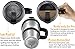 Insulated Stainless Steel Tumbler - 30 oz Cup Set with Handle and Spill Proof Lid Complete Bundle with Stainless Steel Reusable Straw - Large Coffee Travel Mug Works Great for Ice Drink/Hot Beverage