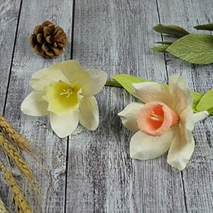 petals silk flowers arrangements flower daffodil artificial