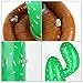 Maxdot 2 Pack Inflatable Cactus Party Accessory Cactus Tree Prop for Party Decoration, 35 Inches