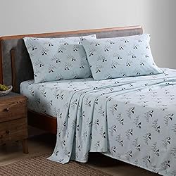 Eddie Bauer - Queen Sheets, Cotton Flannel Bedding