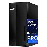 acer Aspire Business Desktop | 14th Gen Intel Core i5-14400 Processor | 16GB DDR5 RAM, 1TB Storage(512GB SSD & 500GB HDD) | WiFi6+Bluetooth5.1 | Keyboard+Mouse | Windows 11 Pro