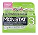 Monistat 3 Day Triple Action Combo Pack, Odorless, White