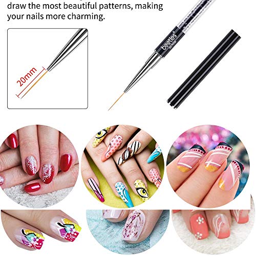 image for beetles Gel Polish Beetles Nail Art Liner Brushes UV Gel Painting Acry