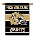 NFL New Orleans Saints 2-Sided 28-by-40-Inch House Banner