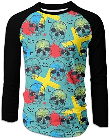 Mortal Dream Cross Skull Men Nolvety Raglan T Shirt