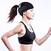 KINDEN Sleeping Sports Anti-radiation Air Tube Headset with Microphone Deep Bass Noise Cancelling for iPhone iPad iPod with Headkerchief
