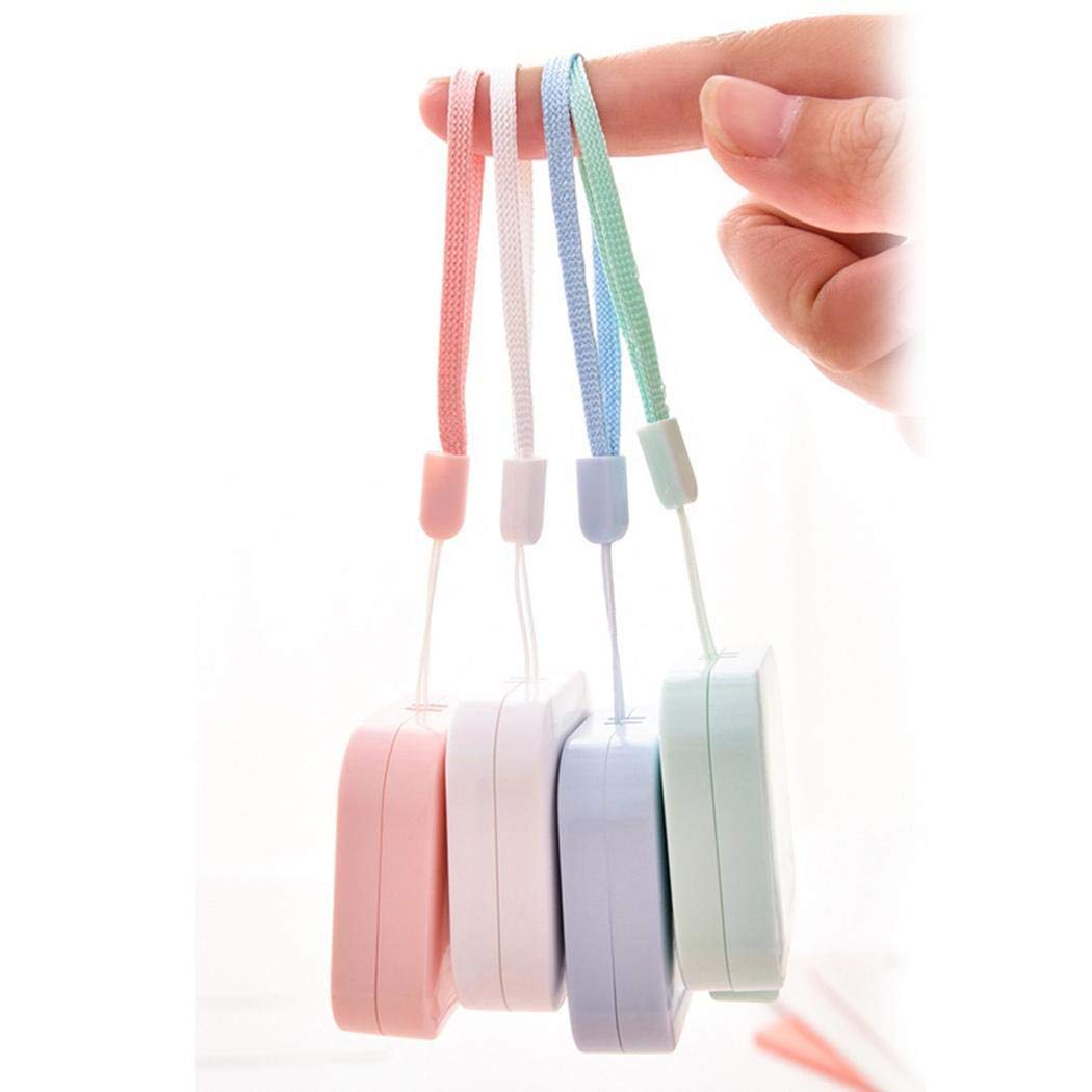 Vershine Tape Measures Portable 60inch Retractable Tape Measure Body Height Measuring Ruler