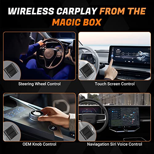 Apple Carplay Wireless Adapter for iPhone, 2022 Wireless CarPlay Dongle