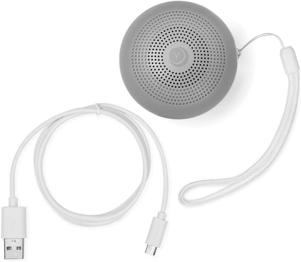 Yogasleep Travel Mini Gray Portable White Noise Sound Machine - Image 3