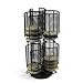 Mind Reader 2-Tier Tassimo Coffee Storage Carousel Rack, Black