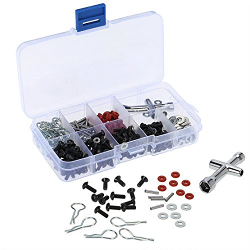 ShareGoo Special Repair Tool & Screws Box for 1/10 HSP RC Car (240/Lot)