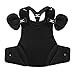 Mizuno Samurai Chest Protector, Black/Grey, 16