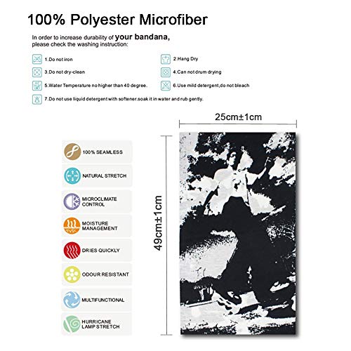 image for Godspeed Headwear, Headwrap 6-Pack & 12-Pack Headband & Bandanna 16-in