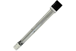 HUAJUEJUE Linear Stage Actuator Linear Stage Small Slide Guide CNC Screw Lead Motion Table Motorized Nema 14 Stepper Motor (250MM)