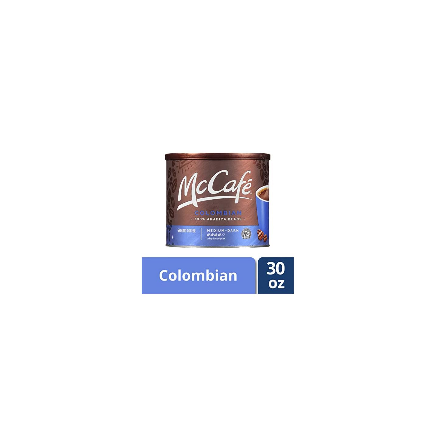 McCafe® Colombian Medium-Dark Roast Ground Coffee, 12 oz