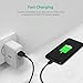 USB Type C Cable, RAVPower USB A to USB C Charger (3ft, 6ft), 2 Pack Fast Charging Cord Compatible Galaxy S9 S8 Plus Note 8, Google Pixel, LG V30 G6 G5, Nintendo Switch, OnePlus 5 3T and More (Black)