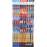 Spiderman Authentic Licensed 12 Wood Pencils Pack