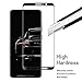 Huawei Porsche Design Mate RS Screen Protector,Jbao Direct [3D Curved] [Bubble Free] [Easy Installation] 9H Hardness Tempered Glass Film for Huawei Porsche Design Mate RS (Black)
