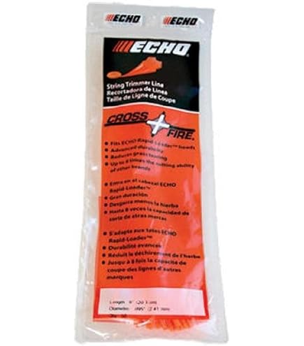 Pack of 50 Echo OEM Cross Fire Pre-Cut Line Trimmer String