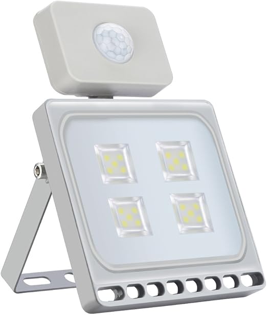 20w blanco frio foco led sensor movimiento reflector impermeable smd ip67 lampara pir seguridad lampara led 220v led exterior 20w 10