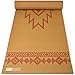 FIT SPIRIT Mens n Womens 6mm Yoga Exercise Mat, Brown