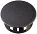 Morris 22390 Plastic Knockout Plug, 3/4-Inch, Black, 10-Pack