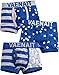 VAENAIT BABY 2T-7T Boys Boxer Briefs 3-Pack Underwear Set Universe L