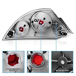 AmeriLite Black Replacement Brake Taillights Set