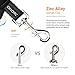 OMorc Dog Seat Belt -2 Pack, Nlyon Car Leash For Dog/Cat, Safety Leads Vehicle Dog Seatbelt, Customized Buckle,19-27 Inch Adjustable – Black