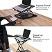 TriGear Premier 81 Adjustable Height & Angle Options Laptop Desk Stand w/ Over 100LBS Capacity - Silver