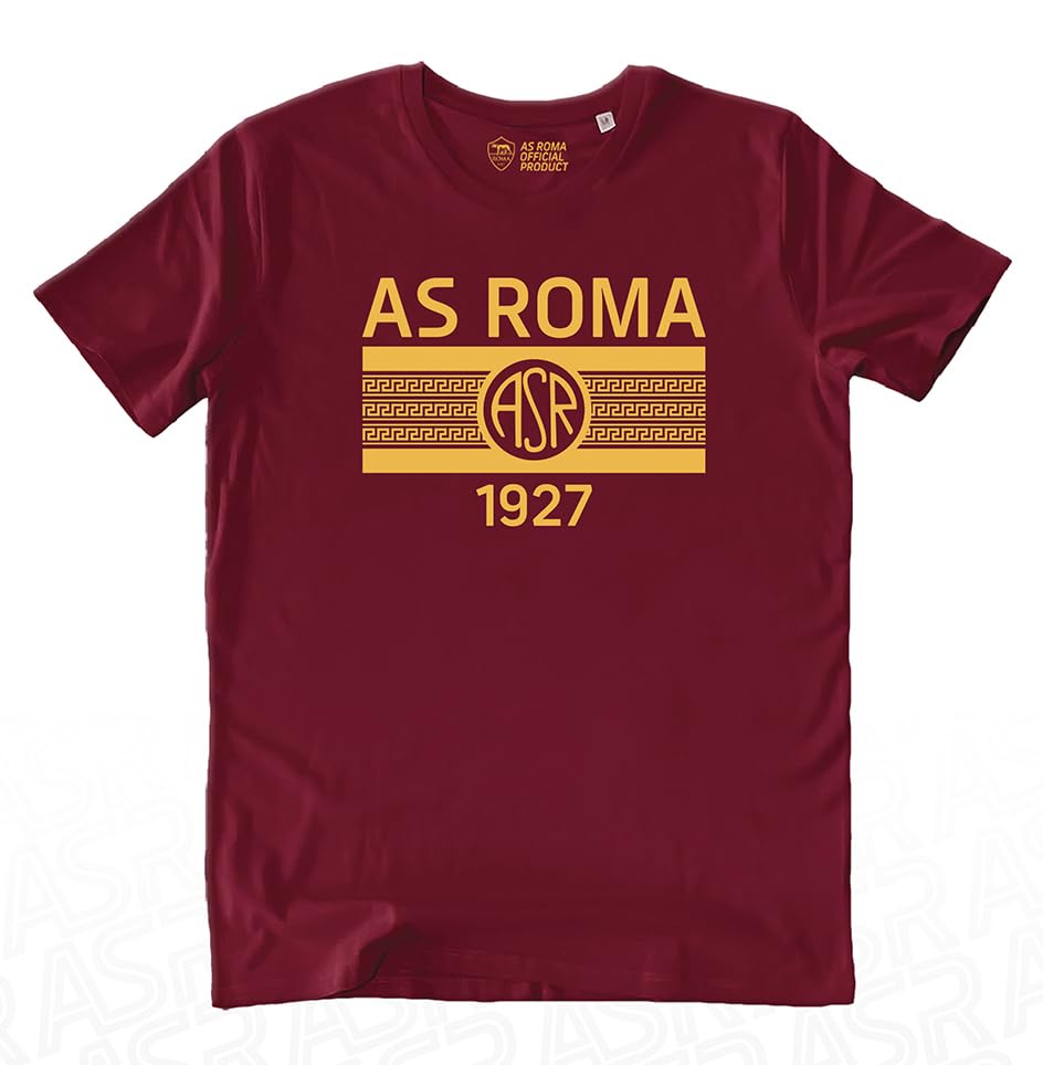 1927 Ornamental - AS Roma Tee Man Bordeaux