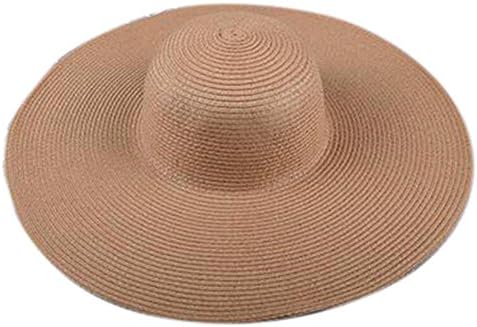 Sun Hat of Ladies Spring and Summer Tide Straw Hat Beachwear Hat Holiday Eaves for Women
