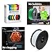 TIANSE PLA Filament 1.75mm PLA 3D Printer Filament, 1kg Cardboard Spool (2.2 lbs), Dimensional Accuracy +/- 0.03mm (White 1-Pack)