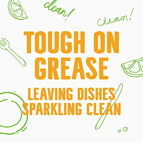 Seventh Generation Dishwasher Detergent Gel Liquid Soap Lemon Scent