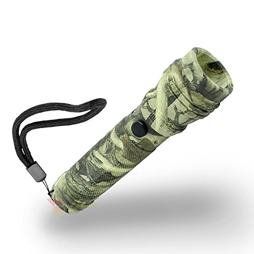 Xtreme Bright Camo LED Flashlight-3 Light Modes, 280 Lumens, Water Resistant, Instant Pinpoint Zoom Focus – Valuable Addition To Camping, Hunting, Fishing & Hiking Equipment Xtreme Bright Camo LED Flashlight-3 Light Modes, 280 Lumens, Water Resistant, Instant Pinpoint Zoom Focus – Valuable Addition To Camping, Hunting, Fishing & Hiking Equipment