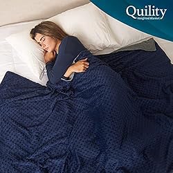 Quility Weighted Blanket for Adults - 15 LB Twin
