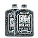 My Magic Mud - Activated Charcoal Oral Rinse, Freshens Breath, Soothes Mouth, Classic Mint, 420 ml (2-Pack)