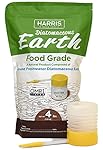 Harris Diatomaceous Earth Food Grade, 4lb w/ Free Powder Duster