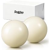 Soulchen Oversized Cue Ball 2 3/8" Training Ball Suitable for Billiard Pool Table for Coin-op and Barbox Tables