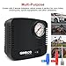 GOOLOO Portable Auto Air Compressor Pump 300PSI, Premium Tire Inflator Electric DC 12V for Car, Truck, Bicycle or Basketballs, Air Bed Mattress and Other Inflatables