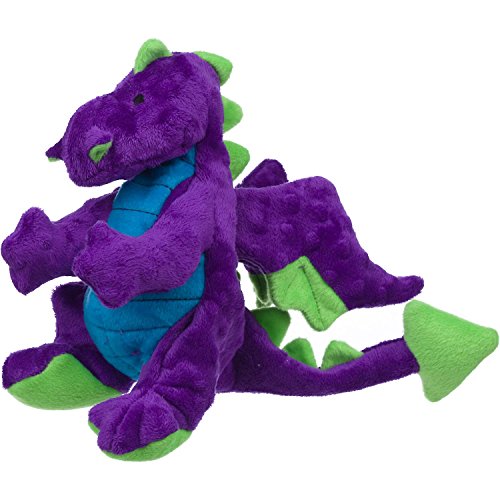 Sherpa Go Dog Plush Purple Dragon Dog Toy